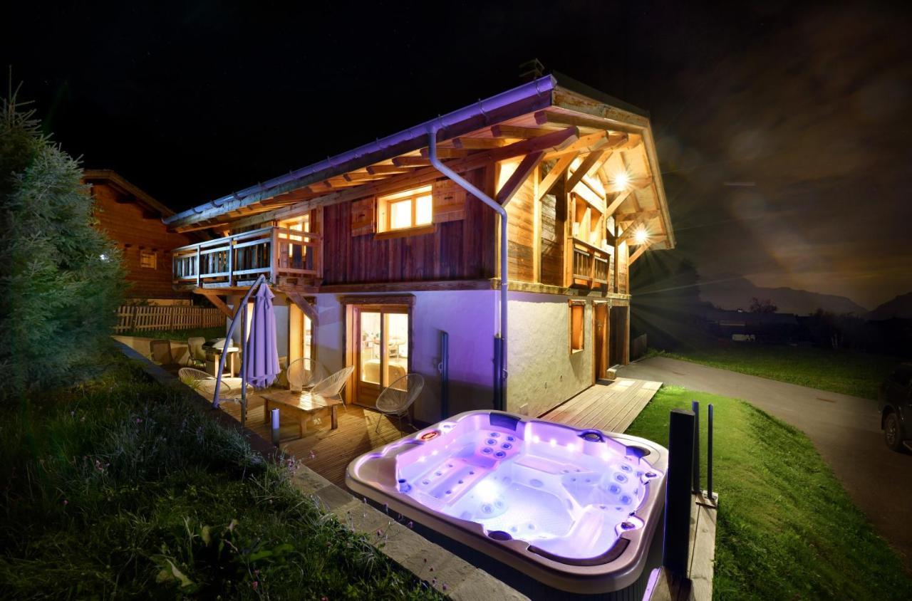 Vielyterra - Chalet Haut De Gamme - Domaine Du Mont Blanc سا جيرفي لي با المظهر الخارجي الصورة